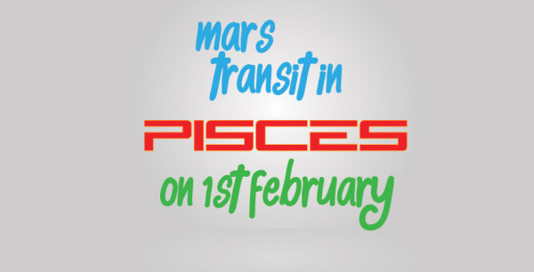 Mars Transit in Pisces