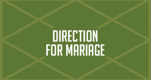 Directions for marriage in horoscope