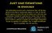 Just One Gemstone Is Enough