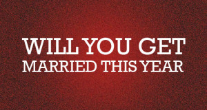 Will you get married this year?