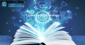 Career as per Astrology..
