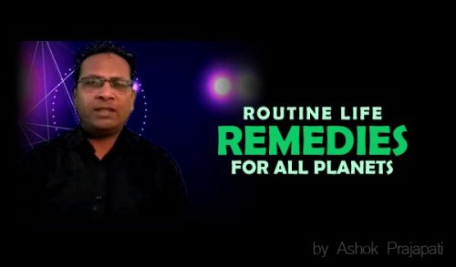 Routine Life Remedies for Nine Planets