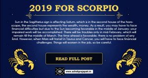 Scorpio 2019 Horoscope Predictions